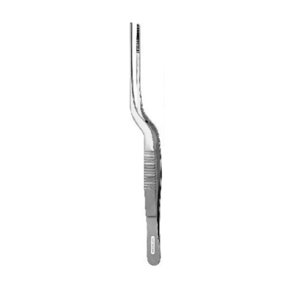 63 FAGGE Aural Bayonet Forcep Serrated