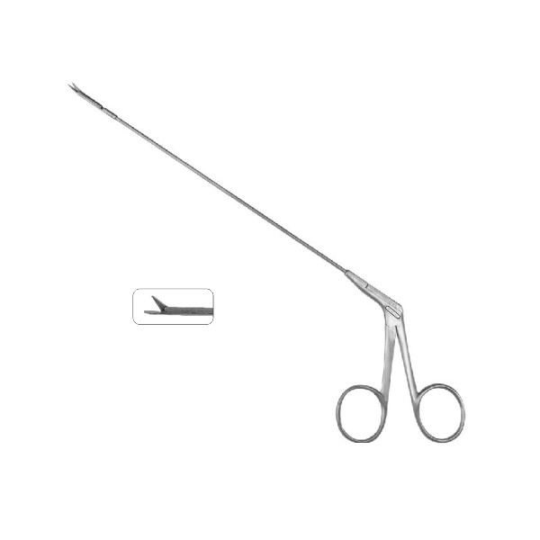 924 Micro Laryngeal Scissors Straight 25cm