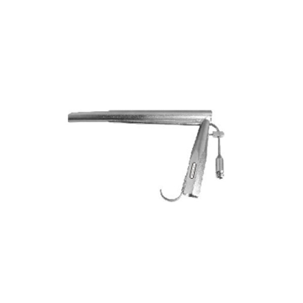 993 Negus Anterior Commisure Laryngoscope With Long Cute