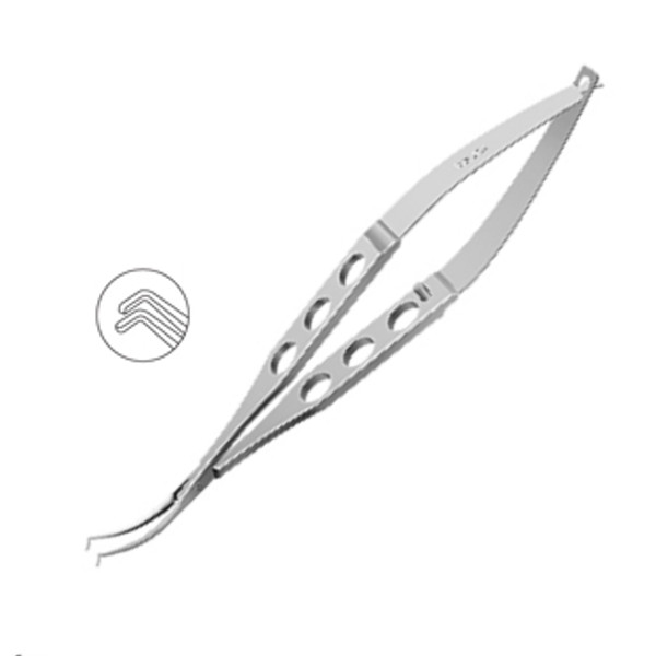 Clayman Lens Holding Forceps Delicate MI 741