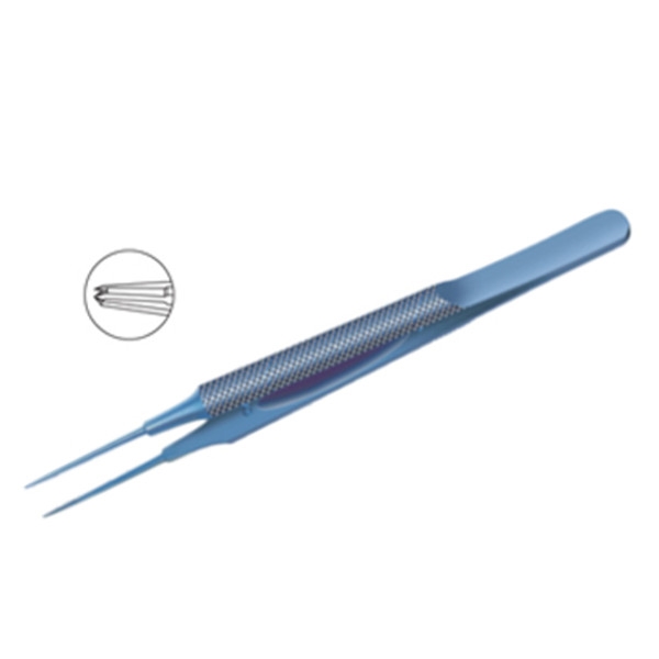 Corneal Forceps Toothed 0 12mm 0 2mm Kirby Round 75