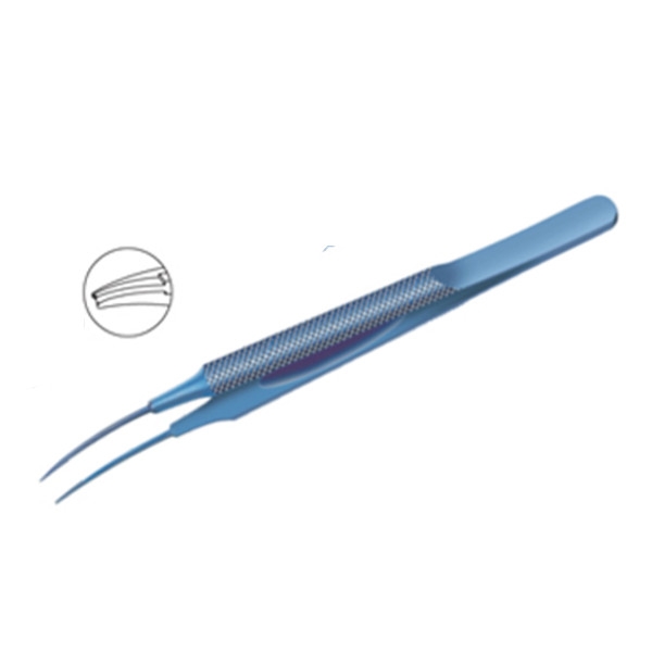 Corneal Forceps Toothed 0 12mm 0 2mm Kirby MF 78A