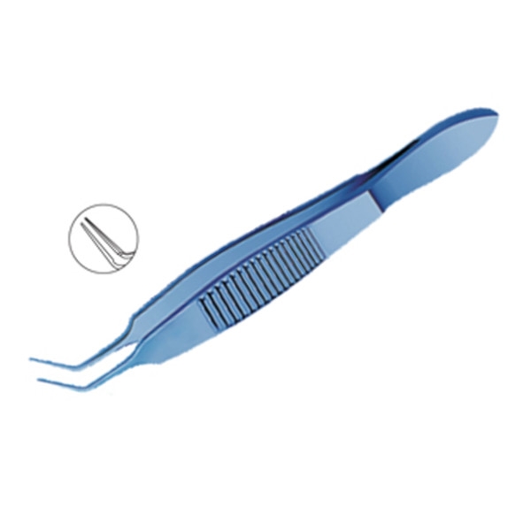 Forceps McPherson Angled Castroviejo MF 48A