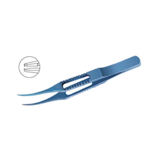 Forceps Notched Curved Pierse MF 96