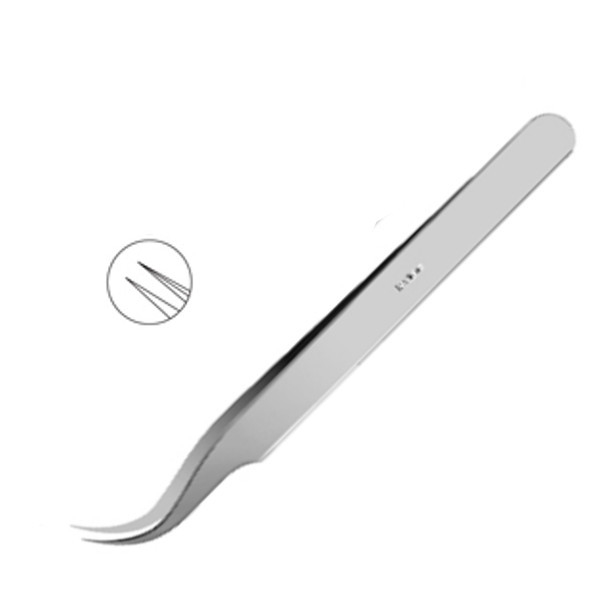 Jewelers Forceps Extra Delicate MI 723 Curved