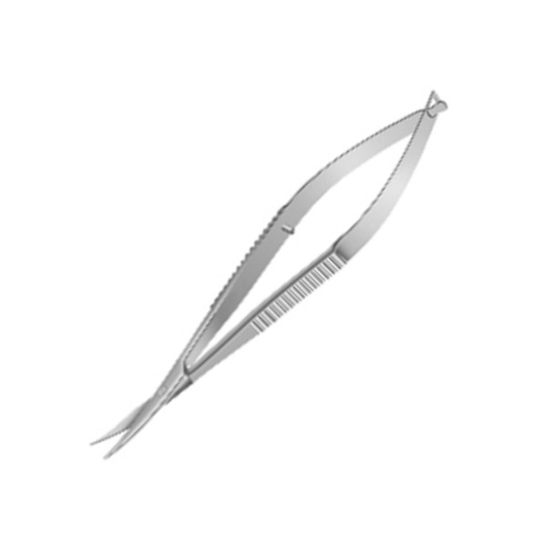 Eye Scissors pointed tips small Curved