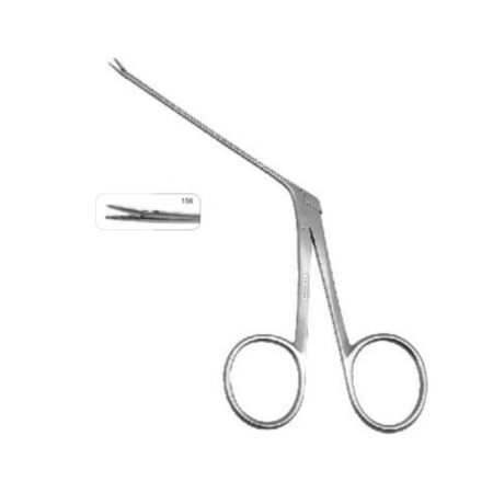 156A Micro Aural Forcep Serrated Upward
