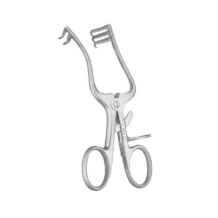 93A PLESTER Self Retaining Retractor 2x3 Prongs