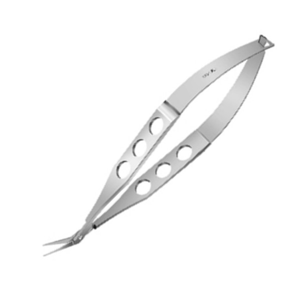 Castroviejo Keratoplasty Scissors Angled To Side Long Blade MI 834