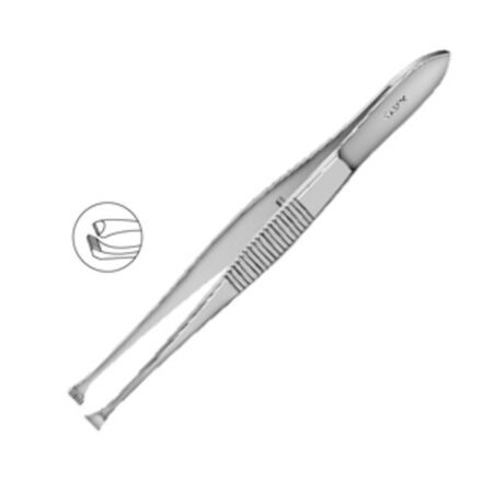 Graefe Fixation Forceps 2x3 3x4 Teeth 115mm MI 699