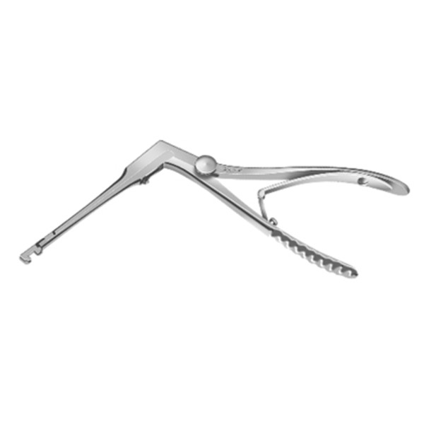 Hajeks Bone Nibbling Rongeur 105mm Sheft Downward Cutting MI 462