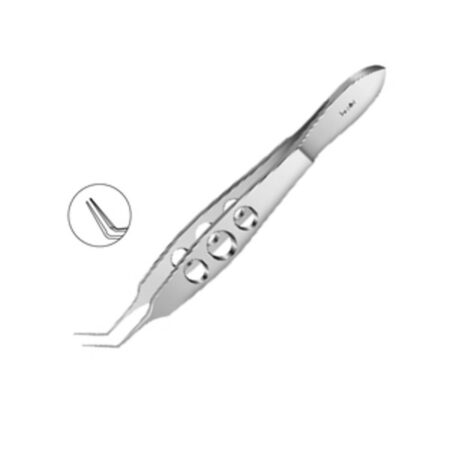 Kelman Mcpherson Forceps Angled Very Delicate 7 5mm MI 615