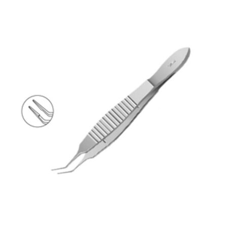 Kelman Mcpherson Forceps Angled Very Delicate Short Model MI 618