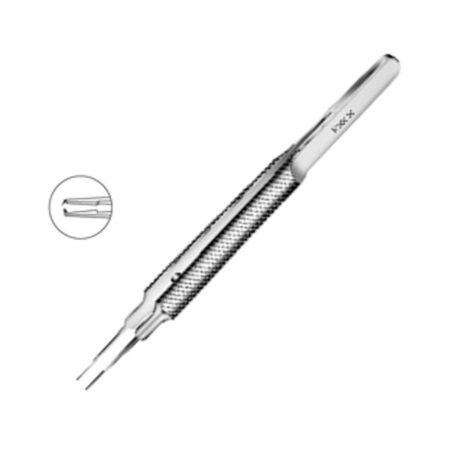 Kirby Corneal Forceps 1x2 Teeth Fine Straight MI 582