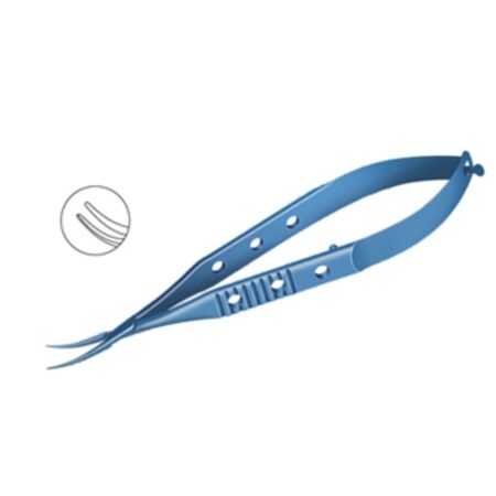 Lens Holding Forceps Kratz Smooth Curved Jaws ML 21