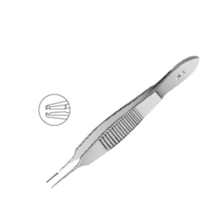 Medelec Hoskin Corneal Forcep Castroviejo Long Wide Handle MI 561A