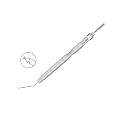 Medelec Irrigating Nucleus Manipulator Gently Curved 19G MI 33G