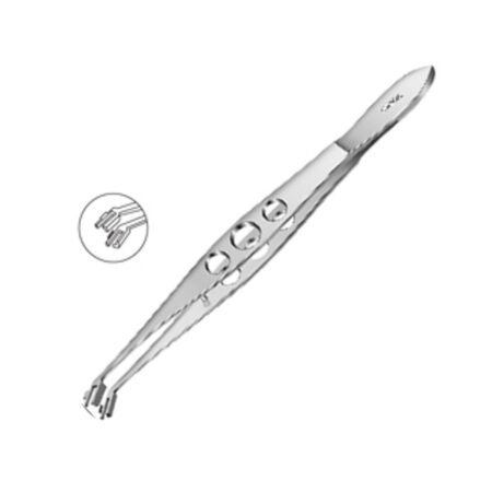 Medelec Lens Folding Forceps To Fold Acrylic Soft Lens MI 60
