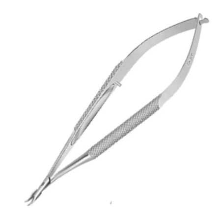 Medelec Needle Holder Barraquer Long Micro Delicate Curved MI 906B