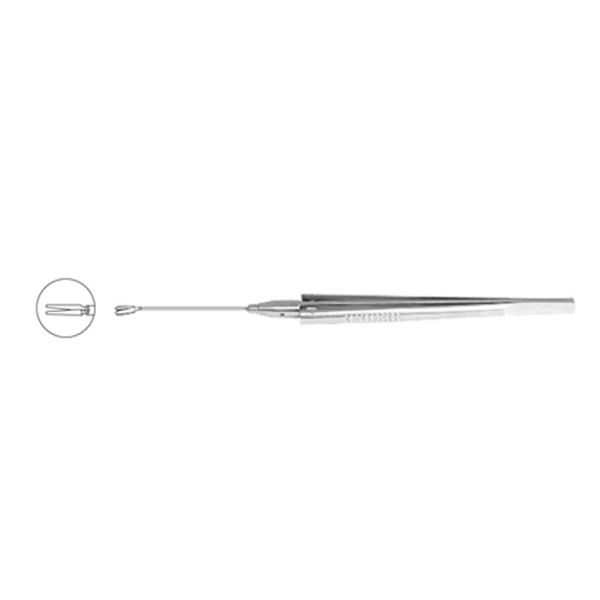 Medelec Squeeze Handle Forceps Horizontal Opening Straight MI 528