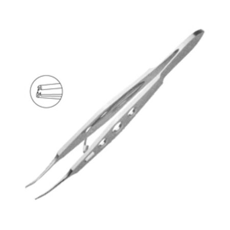Moody Fixation Forcep 1x2 Teeth With Lock MI 690B