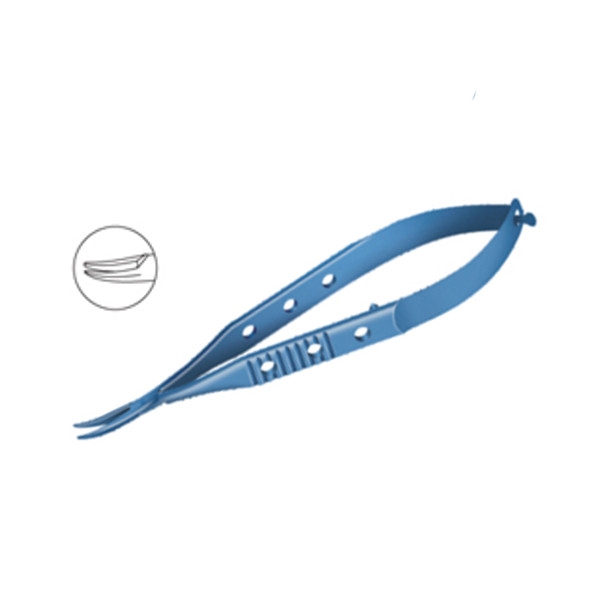 Needle Holding Castroviejo Curved Delicate Without Lock MN 336