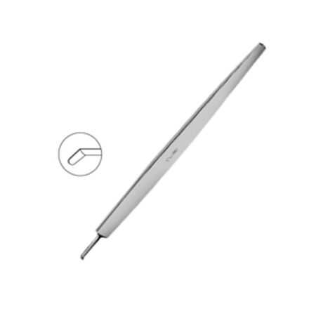 Paufigue Graft Knife Angled Tip Curved Cutting Edge MI 390