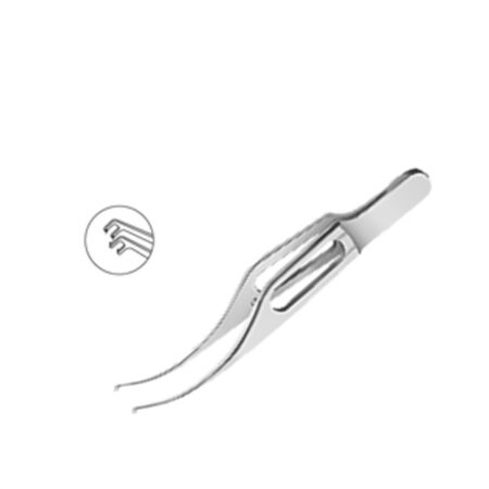 Polack Corneal Forcep Very Delicate 1mm Spread MI 558A