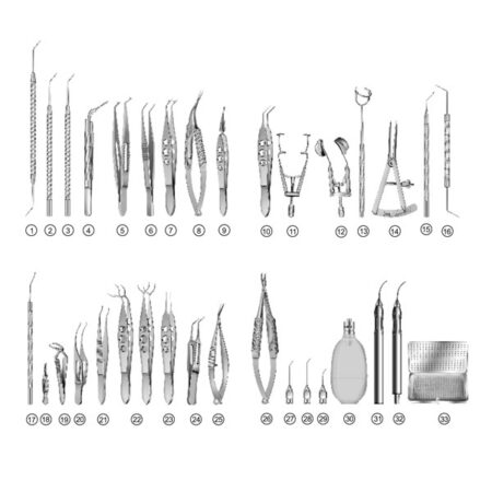Set 4 Phaco Emulsification Set