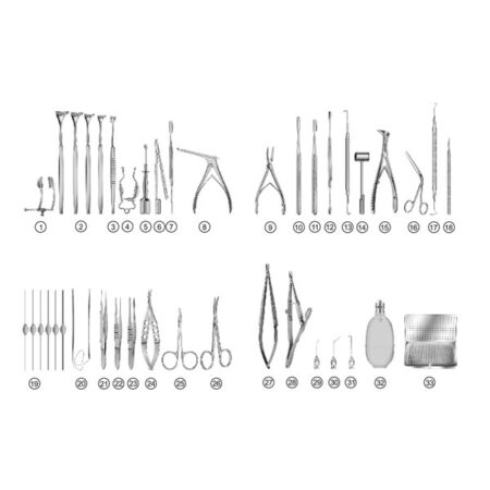 Set 5 Lacrhymal D C R Set