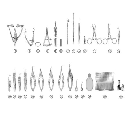 Set 8 Corneal Transplant Set