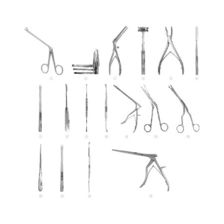 SET 8 PARANASAL SINUS Set Of 18 Instruments