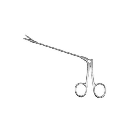 684 Nasal Scissor Serrated Blades Curved Right